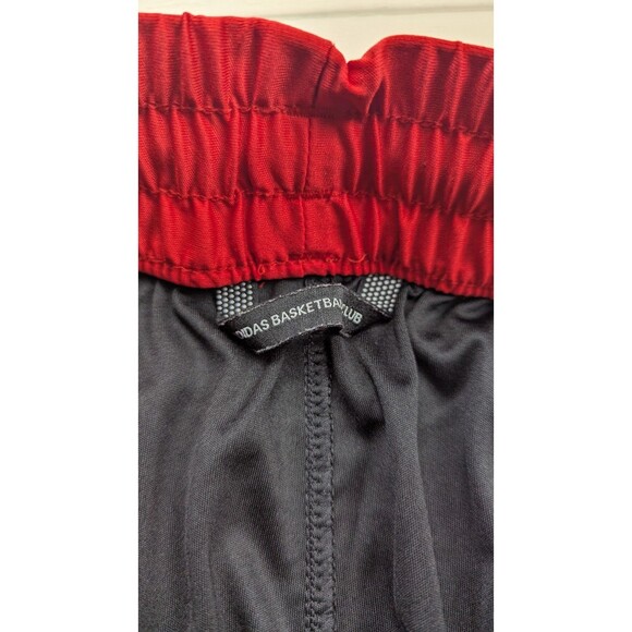 Adidas Basketball Shorts Mens Medium 3G Speed X Black Red 3 Stripes FT5880 - Picture 9 of 12
